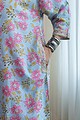 Image for Kusvaa Ne148 Eesha Cotton Handblock Kurta Closeup