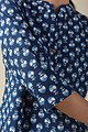 Image for Kusvaa Ne247 Abhitha Cotton Handblock Kurta Sitting