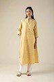 Image for Kusvaa Ne53 Aditi Handloom Cotton Kurta Back