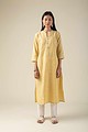 Image for Kusvaa Ne53 Aditi Handloom Cotton Kurta Pocket