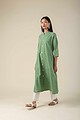 Image for Kusvaa Ne54 Amitaa Handloom Cotton Kurta Side