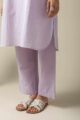 Image for Kusvaa Ne62 Gitika Handloom Cotton Kurta Pant Set Closeup 2