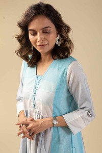 Image for Kusvaa Ne63 Saachee Handloom Cotton Dress Featured
