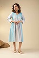 Image for Kusvaa Ne63 Saachee Handloom Cotton Dress Side