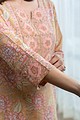 Image for Kusvaa Ne93 Dharika Cotton Handblock Kurta Closeup