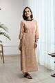 Image for Kusvaa Ne93 Dharika Cotton Handblock Kurta Front