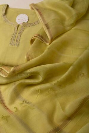 Image for Kusvaa Vcr222dup Lavishka Chanderi Dupatta Featured New