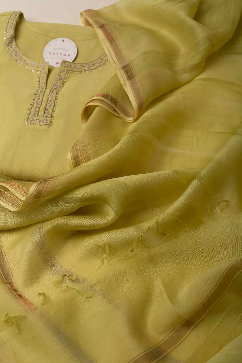 Image for Kusvaa Vcr222dup Lavishka Chanderi Dupatta Featured New