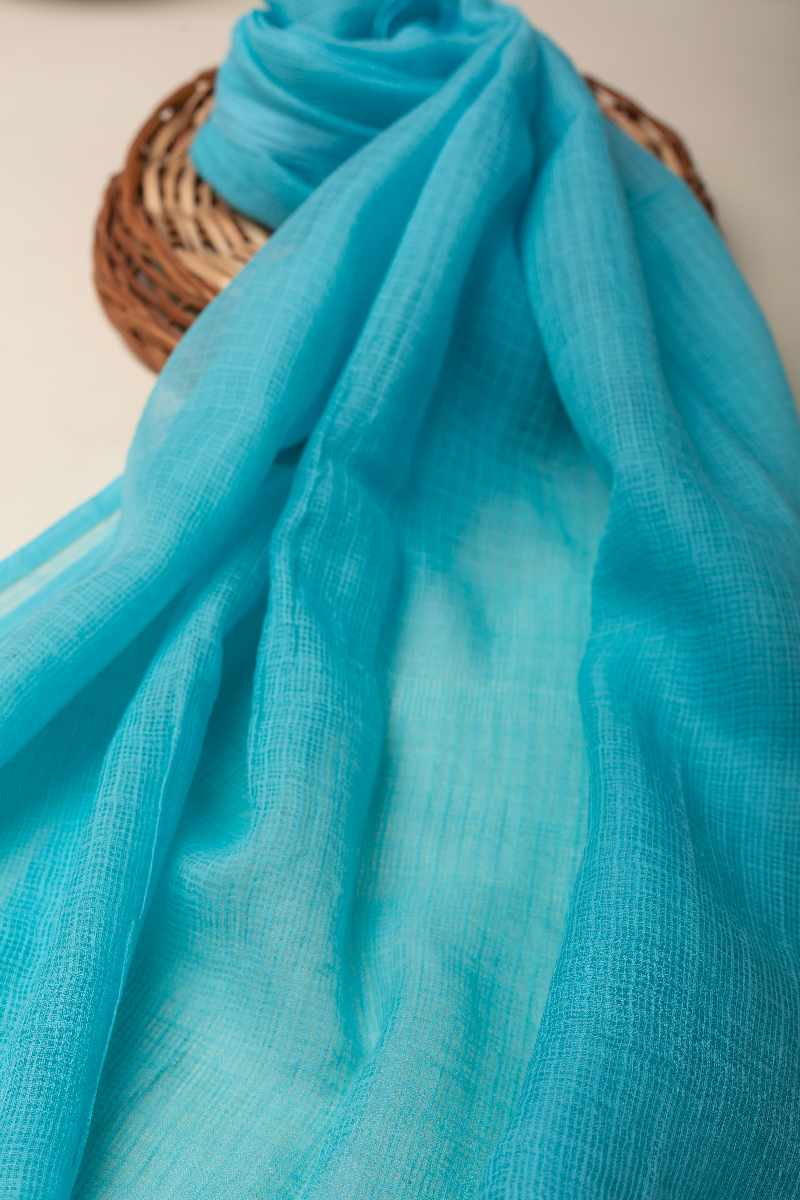 Image for Kusvaa Wsr445dup Dakshata Cotton Kota Doriya Dupatta Closeup New