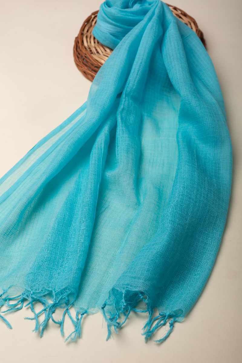 Image for Kusvaa Wsr445dup Dakshata Cotton Kota Doriya Dupatta Front New