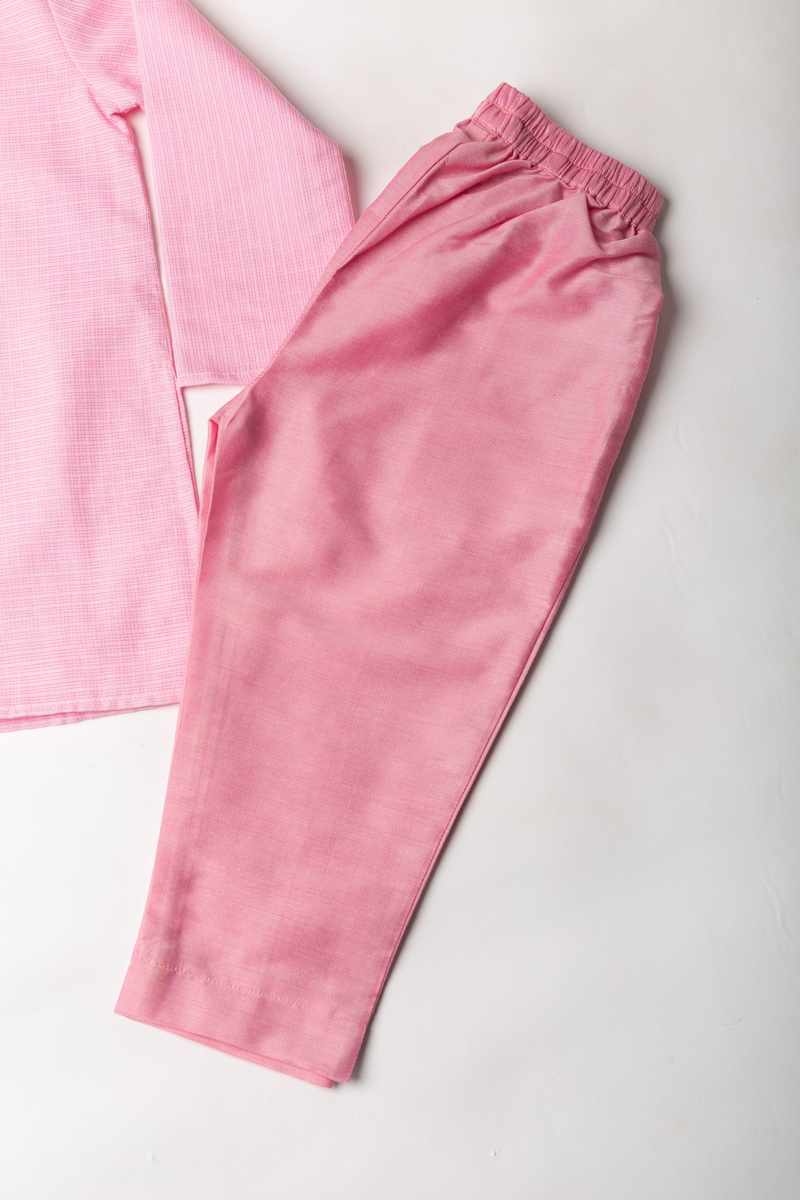 Image for Byw005 Eraya Kota Doriya Boys Kurta Pant Set Closeup