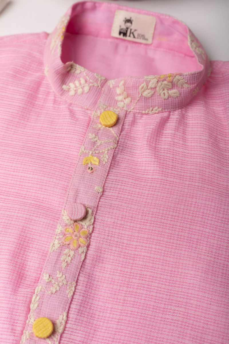 Image for Byw005 Eraya Kota Doriya Boys Kurta Pant Set Side