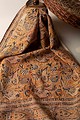 Image for Chdu27 Sana Assam Silk Stole Closeup