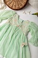 Image for Grw002 Sriyanshi Girls Kota Doriya Frock Featured