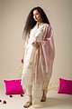 Image for Kds001 Nuti Chanderi Kurta With Dupatta Set Front