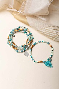 Image for Kusvaa Brl002 Eleni Boho Bliss Bracelet Featured New