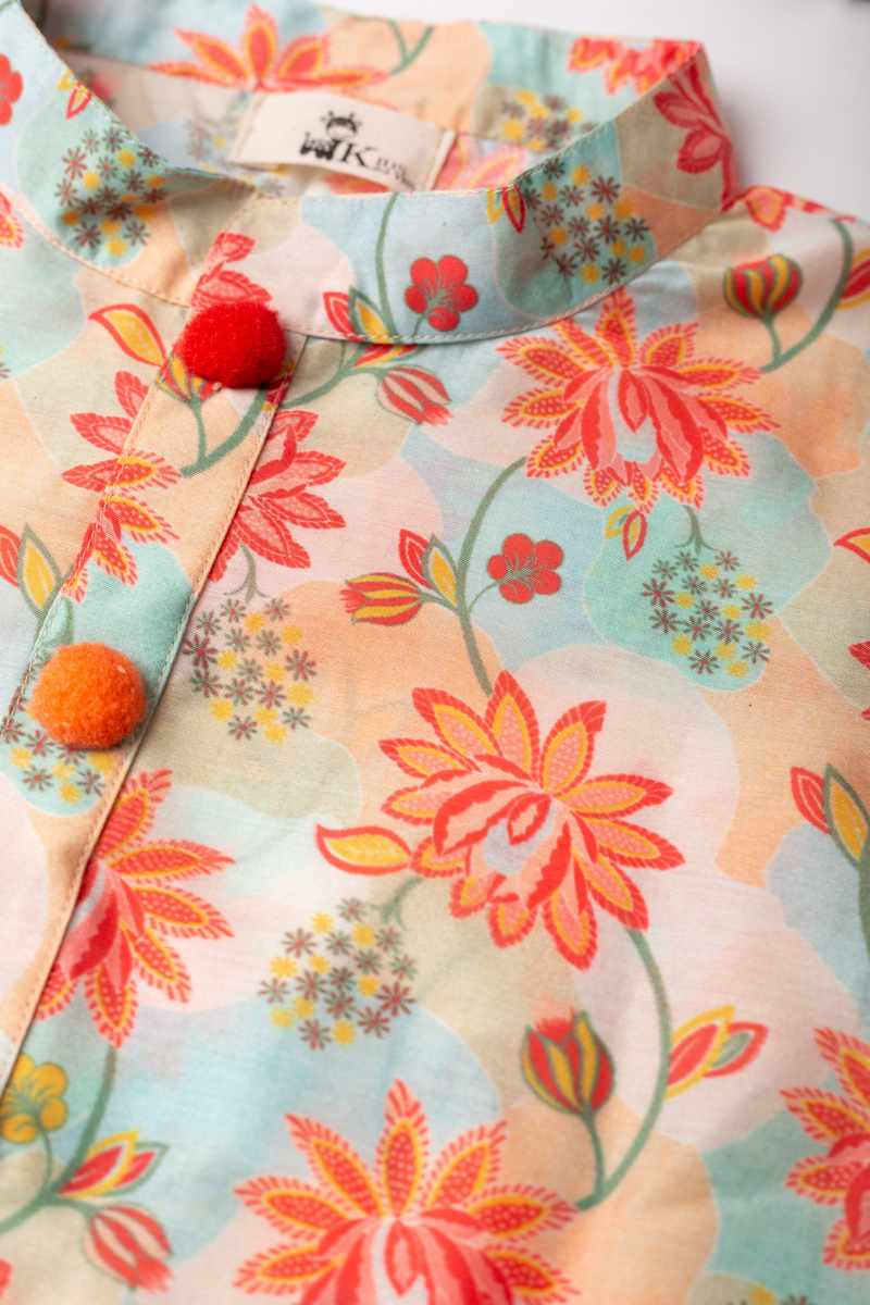 Image for Kusvaa Byw002 Aseem Muslin Boy's Kurta Front