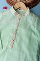Image for Kusvaa Byw004 Aviraj Kota Doriya Boys Kurta Pant Set Front