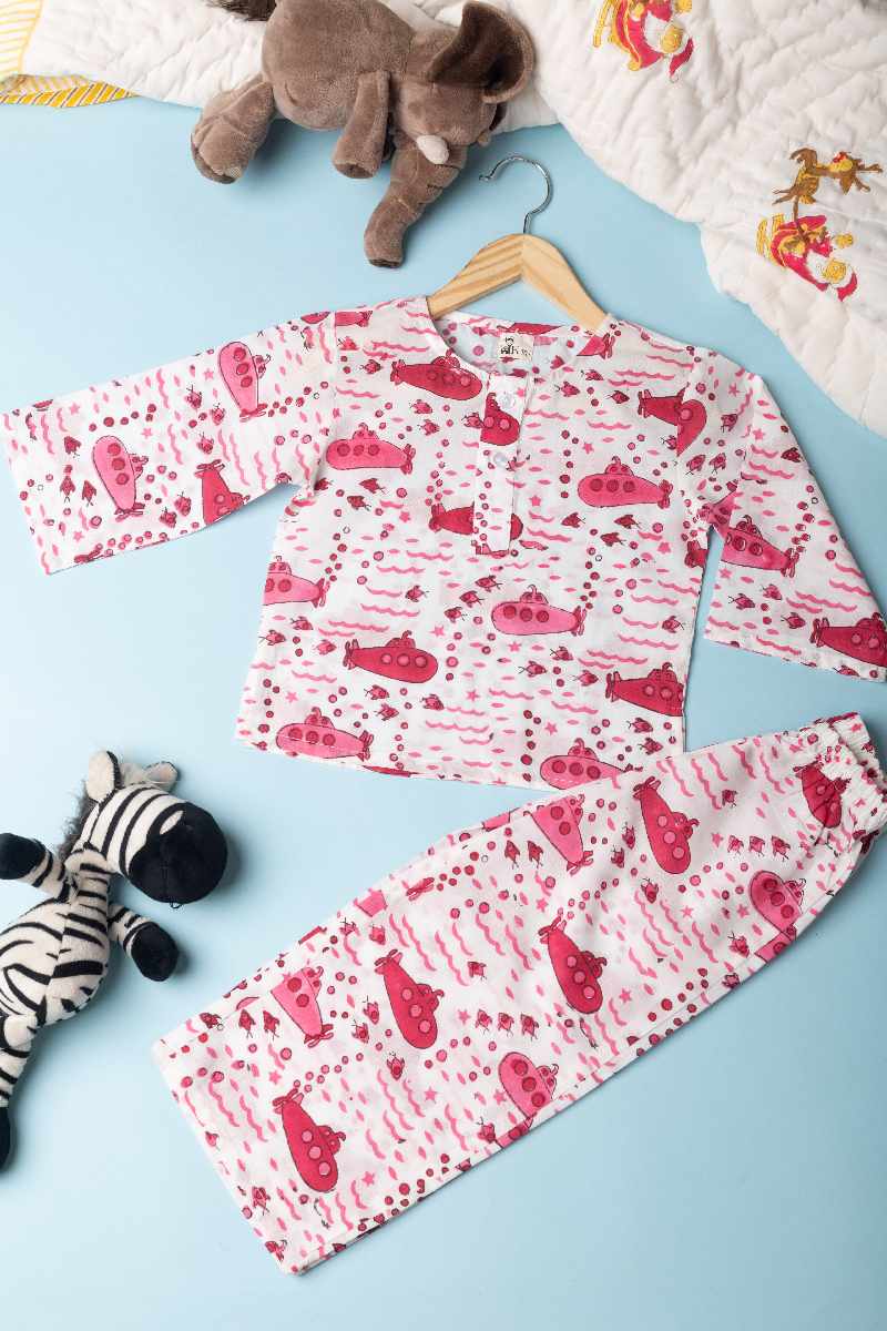 Image for Kusvaa Byw010 Brijesh Cotton Kids Lounge Wear Featured