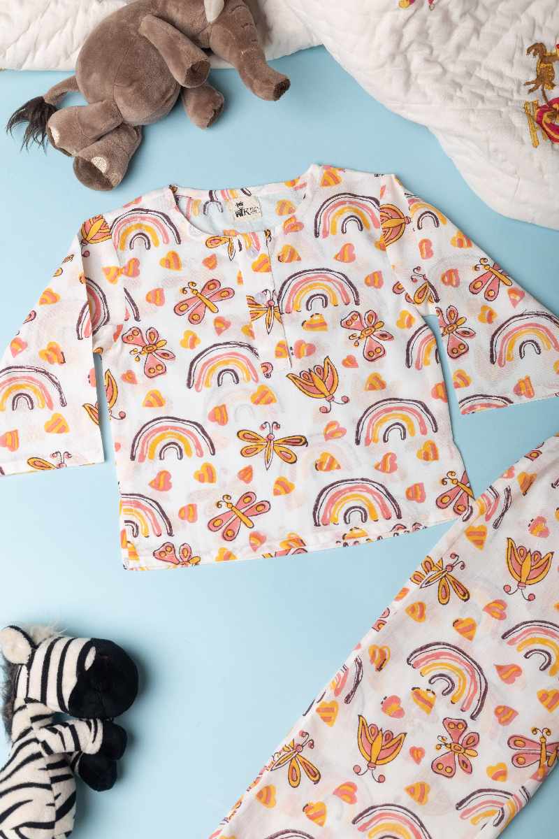 Image for Kusvaa Byw011 Bhanu Cotton Kids Lounge Wear Front