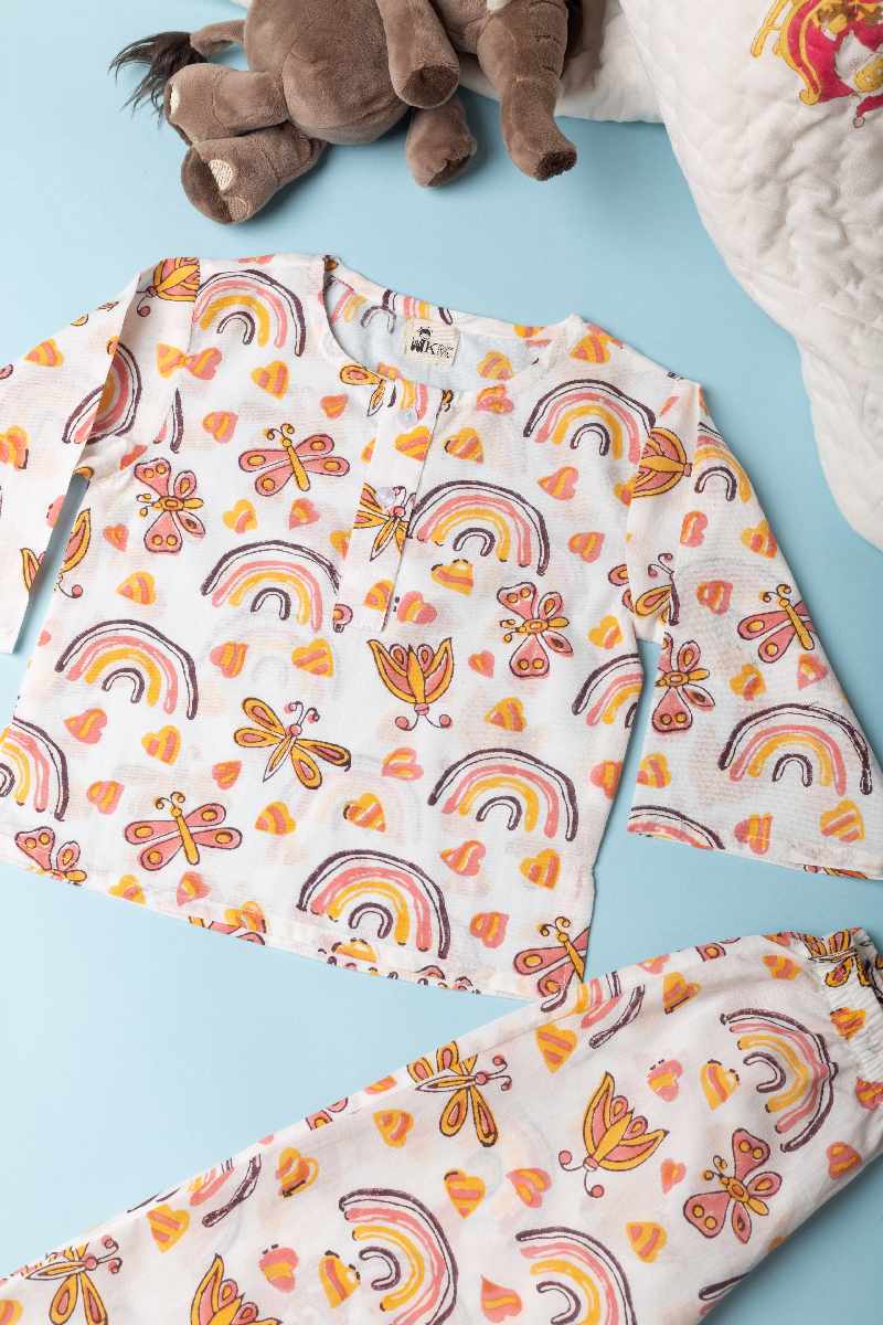 Image for Kusvaa Byw011 Bhanu Cotton Kids Lounge Wear Side