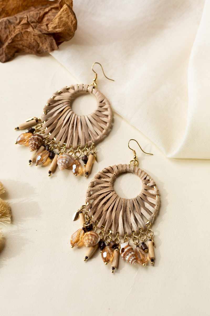 Image for Kusvaa Ern026 Sophia Boho Earrings Featured