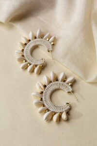 Image for Kusvaa Ern028 Sophia Boho Earrings Front