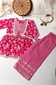 Image for Kusvaa Grw001 Lalima Girl's Cotton Kurta Palazzo Set Featured