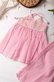 Image for Kusvaa Grw004 Varsha Kota Doriya Girls Kurta Pant Set Back