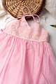 Image for Kusvaa Grw004 Varsha Kota Doriya Girls Kurta Pant Set Closeup 2