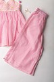 Image for Kusvaa Grw004 Varsha Kota Doriya Girls Kurta Pant Set Closeup