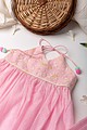 Image for Kusvaa Grw004 Varsha Kota Doriya Girls Kurta Pant Set Pocket