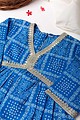 Image for Kusvaa Grw005 Vamika Cotton Kurta Girls Pant Set Sleeves