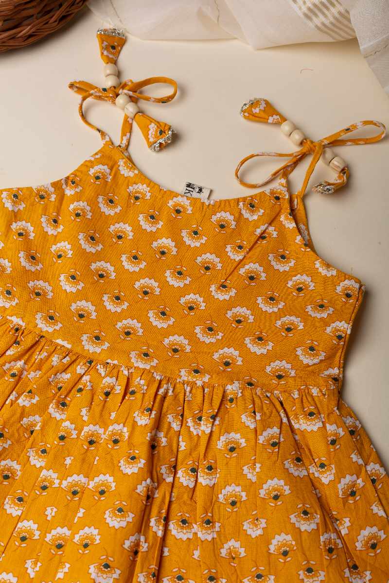 Image for Kusvaa Grw007 Sania Cotton Girls Kurta Pant Set Pocket