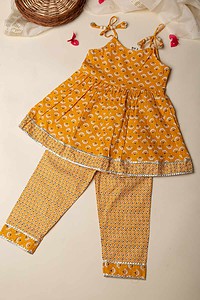 Image for Kusvaa Grw007 Sania Cotton Kurta Pant Set Featured