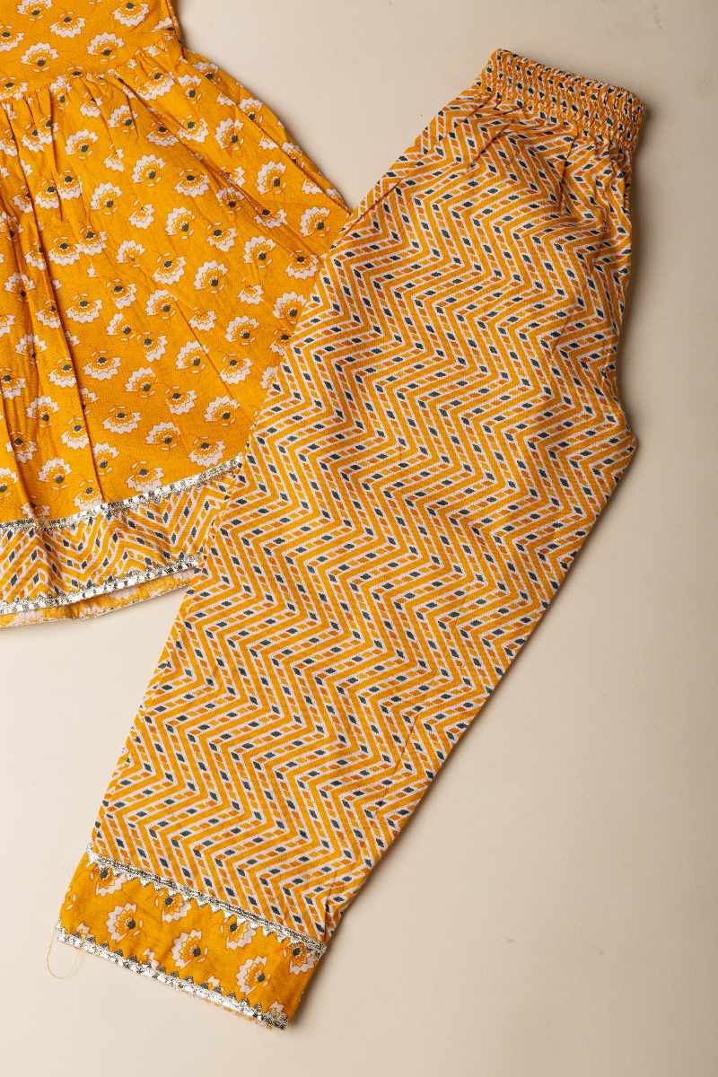 Image for Kusvaa Grw007 Sania Cotton Kurta Pant Set Side