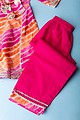 Image for Kusvaa Kne30 Epide Cotton Girl's Kurta Pant Set Closeup