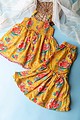 Image for Kusvaa Kne52 Enat Muslin Girl's Sharara Set Front