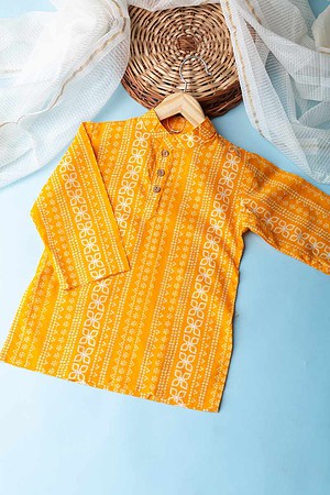 Image for Kusvaa Kne59 Jatin Cotton Boy's Kurta Featured