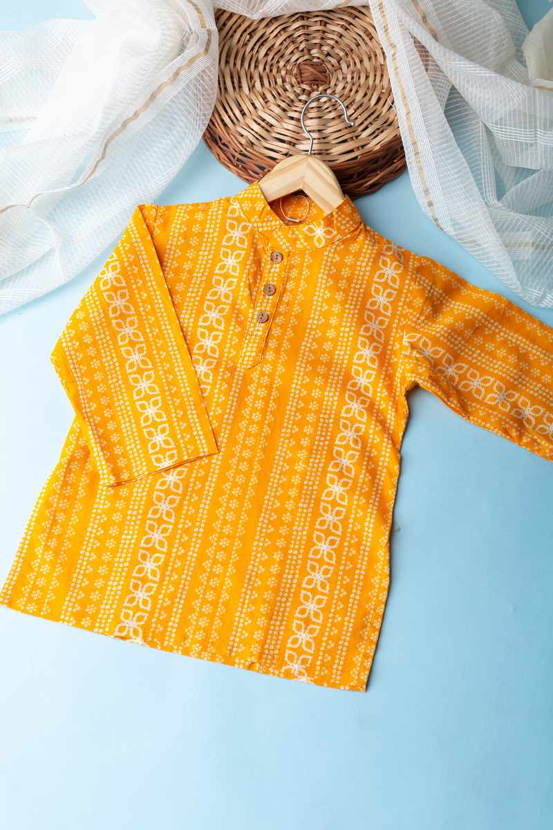 Image for Kusvaa Kne59 Jatin Cotton Boy's Kurta Featured