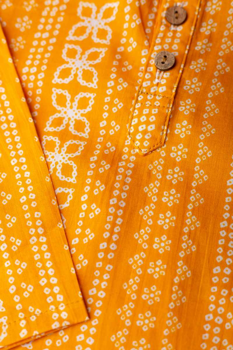 Image for Kusvaa Kne59 Jatin Cotton Boy's Kurta Front