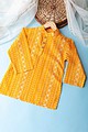 Image for Kusvaa Kne59 Jatin Cotton Boy's Kurta Side