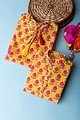 Image for Kusvaa Kne60 Chitrak Cotton Boy's Kurta Closeup 2
