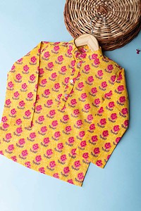 Image for Kusvaa Kne60 Chitrak Cotton Boy's Kurta Featured