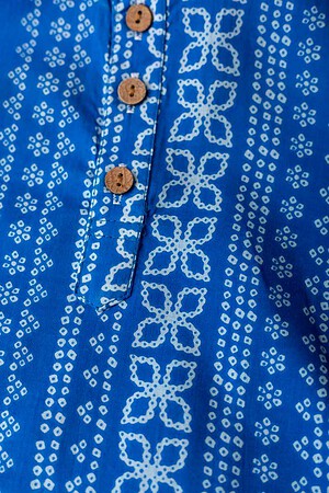 Image for Kusvaa Kne61 Eshaan Cotton Boy's Kurta Front