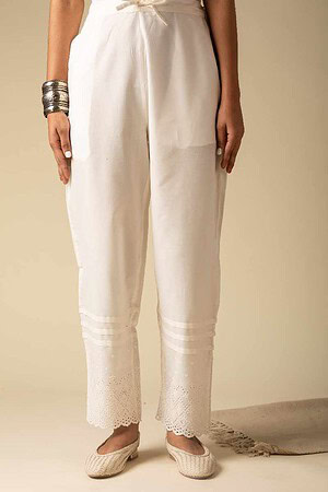 Image for Kusvaa Pnt001 Cotton Printex Schiffli Pant Pocket