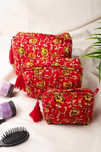 Image for Kusvaa Ubg001 Riyanka Toiletry Pouch Set Of 3 Featured