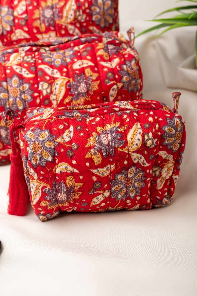 Image for Kusvaa Ubg002 Riyanka Toiletry Pouch Set Of 3 Featured