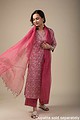 Image for Kusvaa Wkr002 Vanya Cotton Block Print Kurta Closeup 2 New