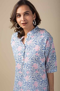 Image for Kusvaa Wkr004 Samanvitha Block Print Co Ord Set Featured